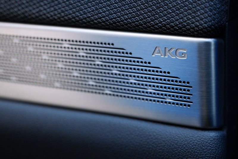 Close-up View of the AKG Studio Audio Speaker | Mitch Hall Cadillac in Lamesa TX